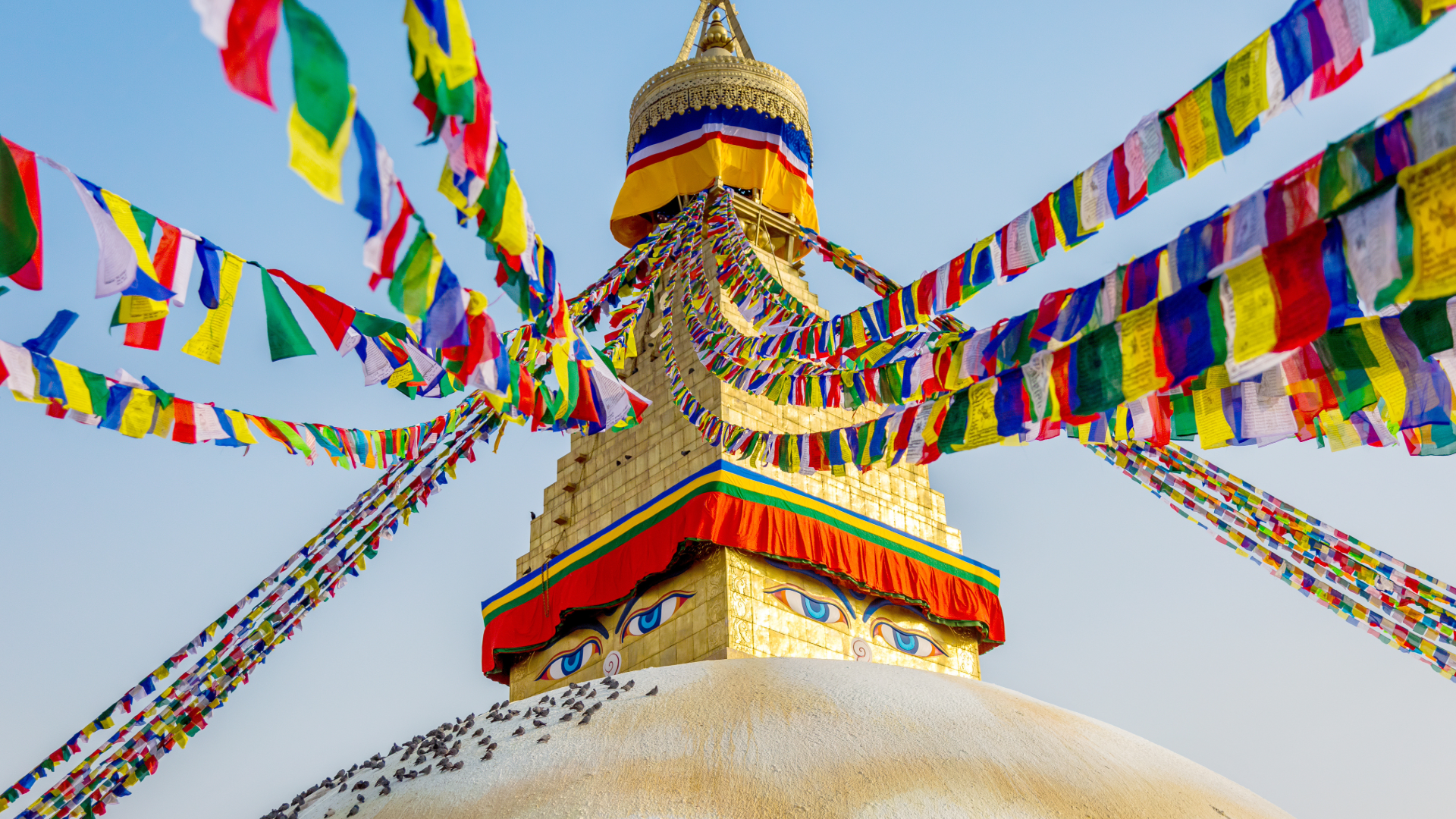 Boudhanath Stupa in Kathmandu, Nepal
